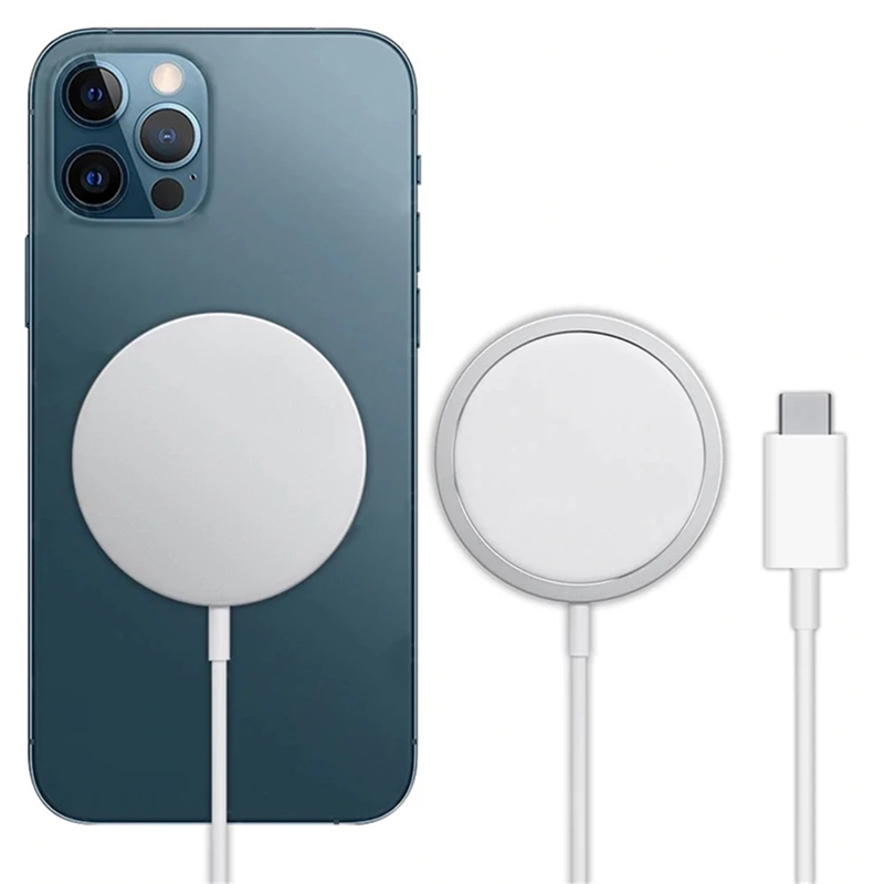 Magnetic MagSafe Wireless Phone Charger 15W Portable MagSafe Charger for Apple iPhone 12 11 Pro Max Best-selling product Amazon hot style
