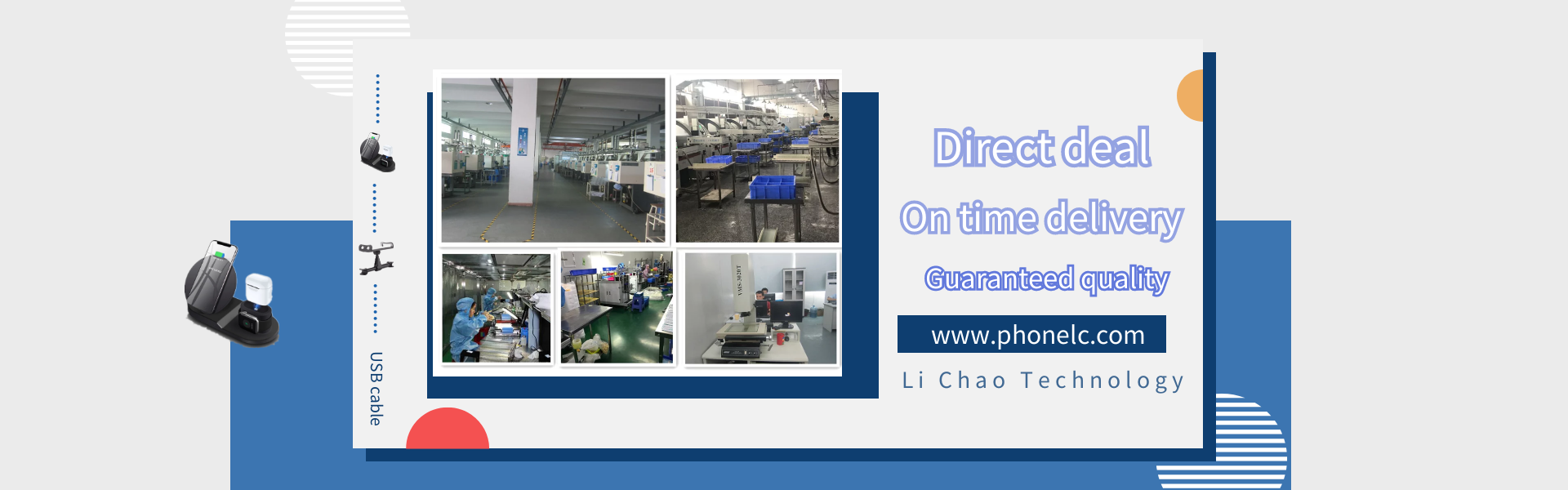 usb cable,wireless charger,cellphone mount ,Shenzhen Li Chao Technology Co., Ltd