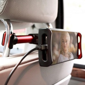 Backseat Car Mobile Holder car Rear Seat Phone Tablet Mount for Iphone 7 8 X Ipad Samsung S8 Headrest Tablet Holder